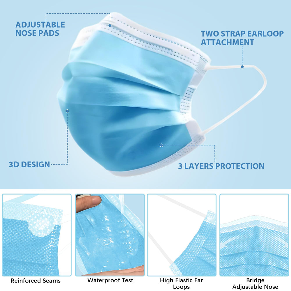 LEMENT elastic earloop detail demonstrating soft all-day wear