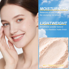 LemonSac application on face demonstrating oil control and natural matte effect