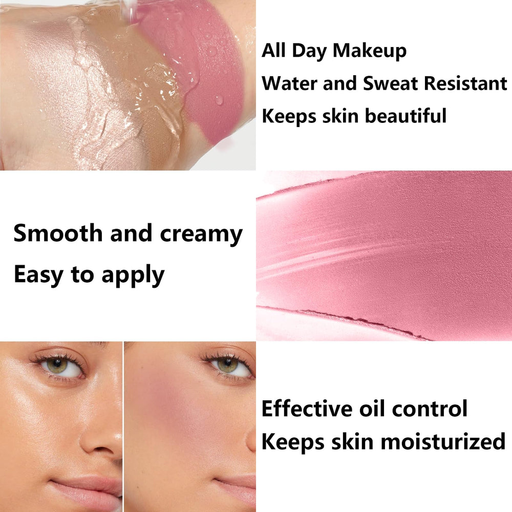 LemonSac blush applied on cheek demonstrating natural healthy color
