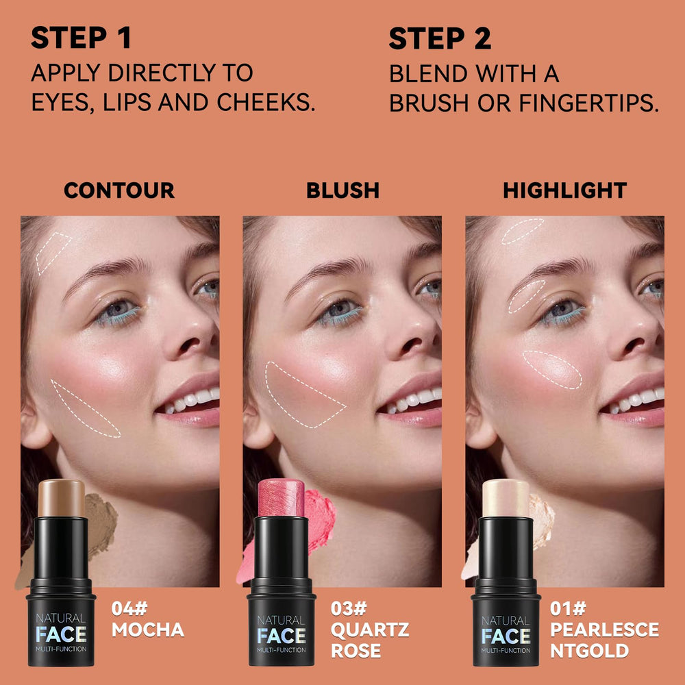 LemonSac double-ended brush and sponge included for easy blending