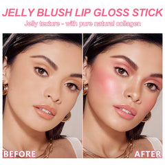 LemonSac dual-ended brush and sponge included for faster, even blending