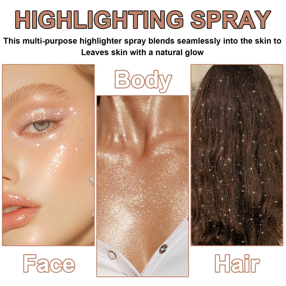 LemonSac hair highlight in use adding reflective shimmer to strands