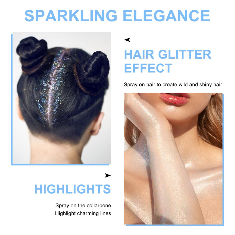 Hair streak with LemonSac shimmer highlighting color and adding luminous dimension
