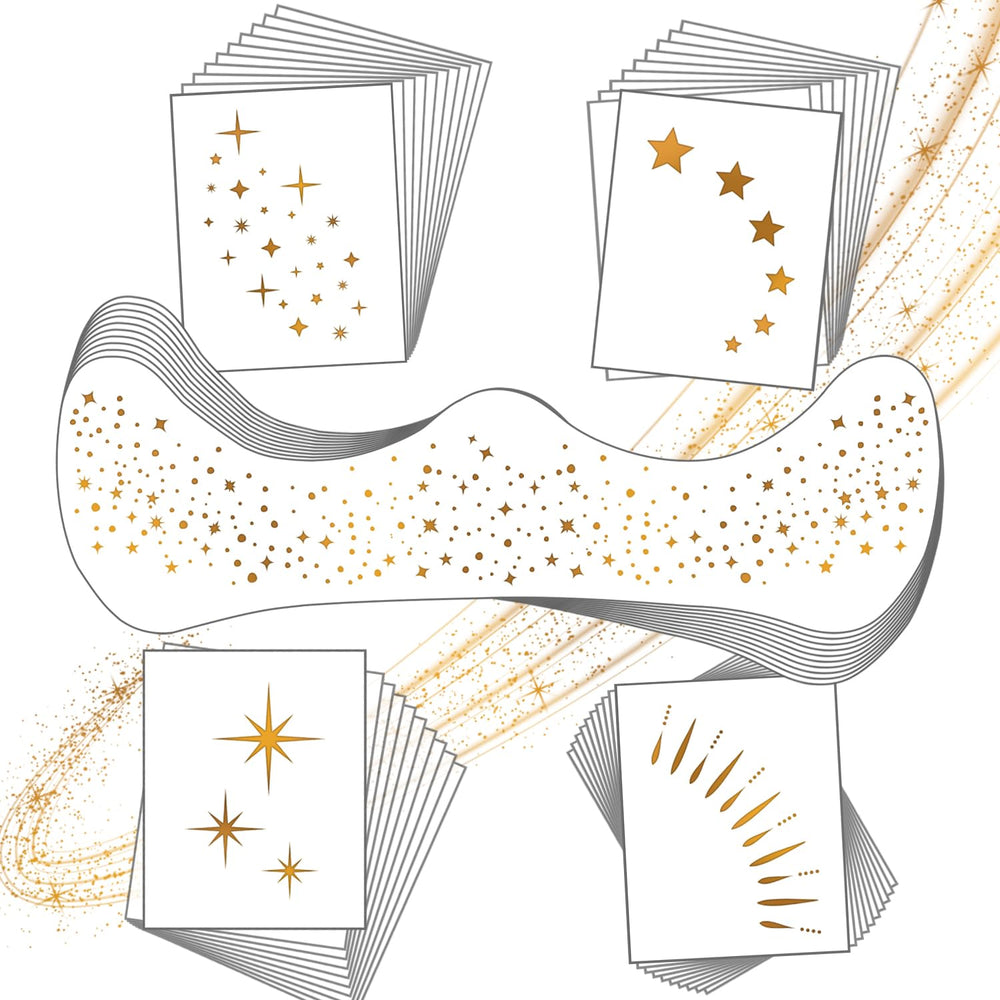 LemonSac front packaging showing 20 gold glitter freckle patches and product benefit