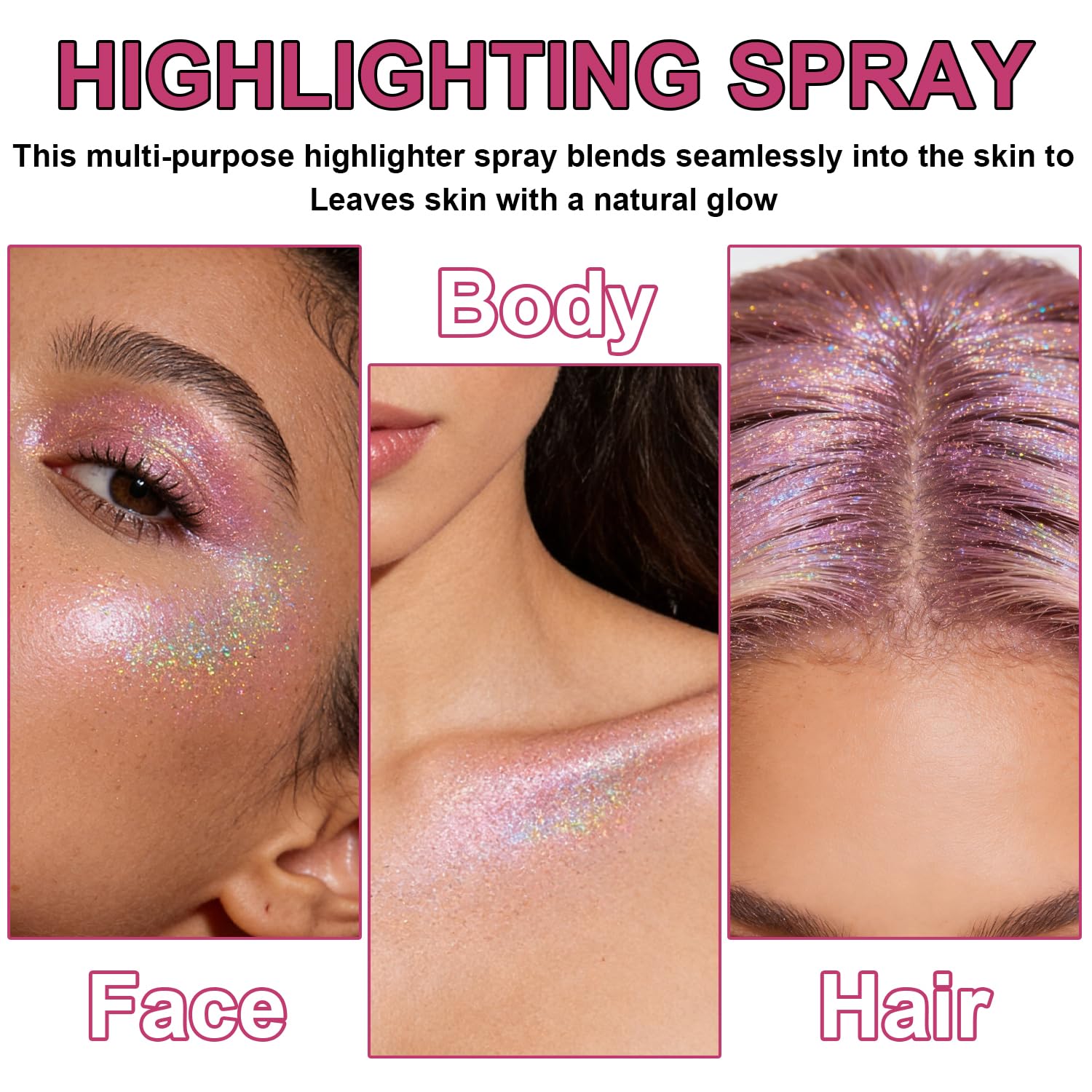 LemonSac hair streak shimmer on textured hair adding light-catching dimension