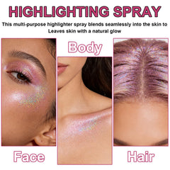 LemonSac hair streak shimmer on textured hair adding light-catching dimension