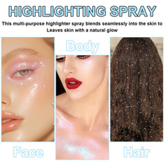 LemonSac applied to collarbone showing luminous highlight effect