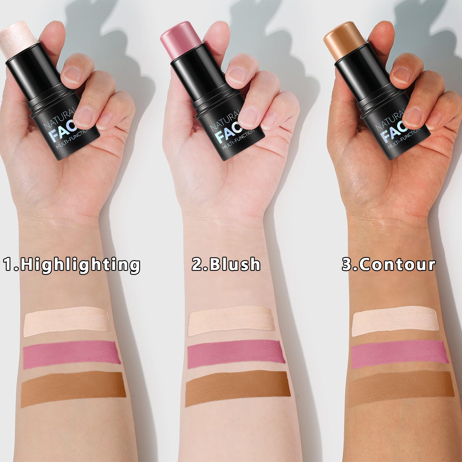 LemonSac contour sticks in hand showing compact travel-friendly size