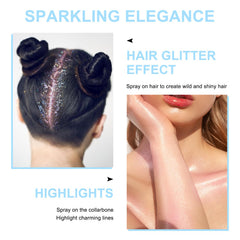LemonSac glitter texture close-up highlighting multi-dimensional sparkle
