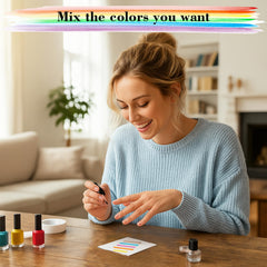 LemonSecret in-salon artist using pad illustrating hygienic, quick cleanup