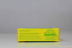 LEMONVATE soap next to ruler for scale, clarifies compact travel-friendly size