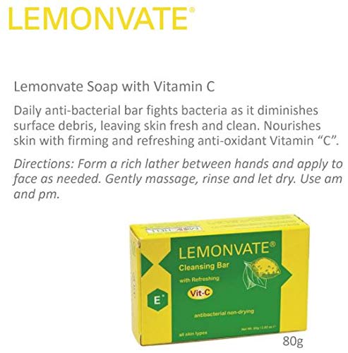 LEMONVATE soap texture closeup highlighting creamy lather for gentle cleansing