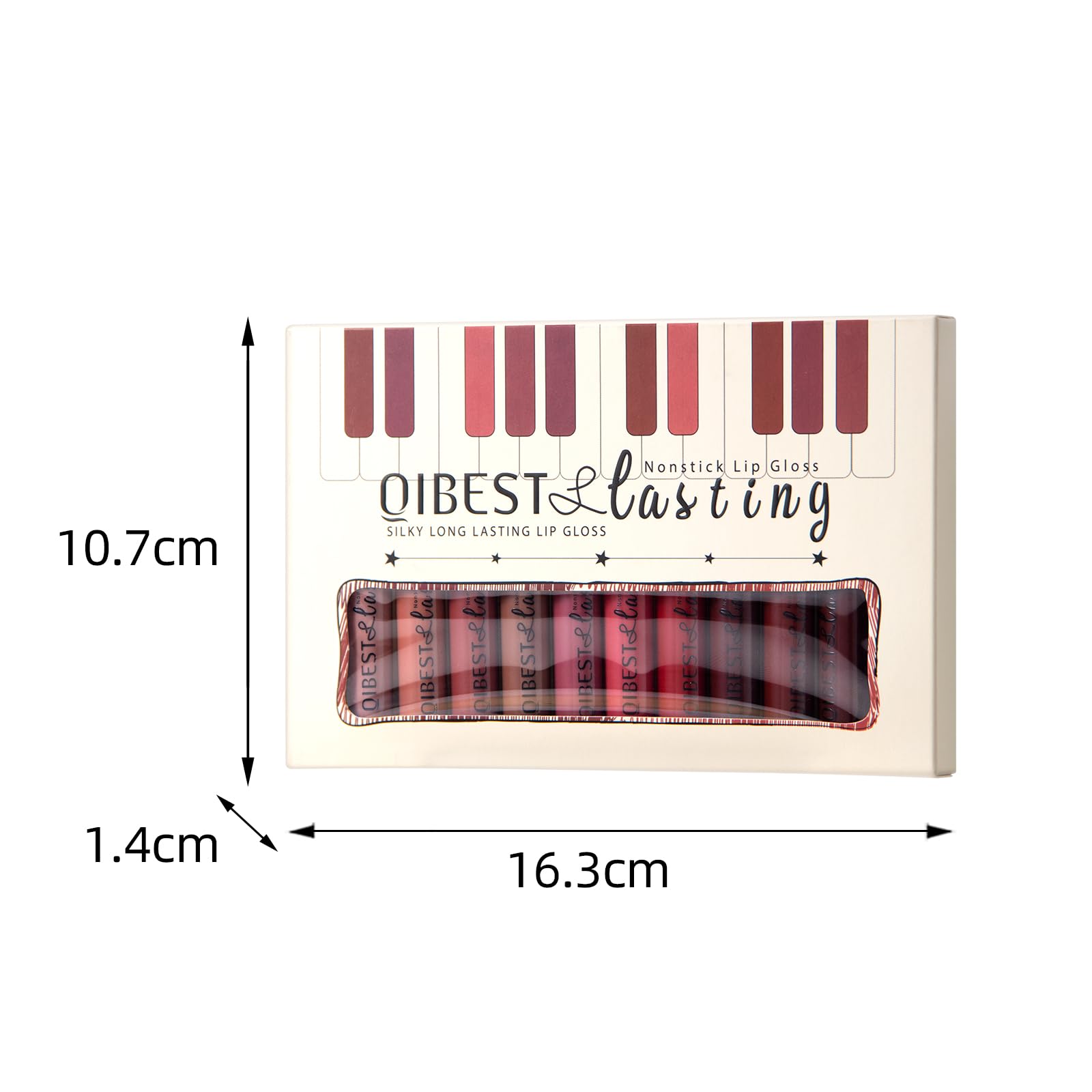 lepke swatches on arm showing shade range and true-to-color finish