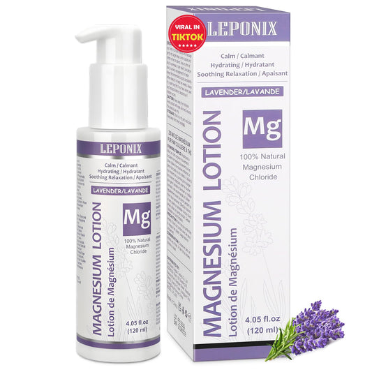 LEPONIX front packaging showing calming lavender and product benefits