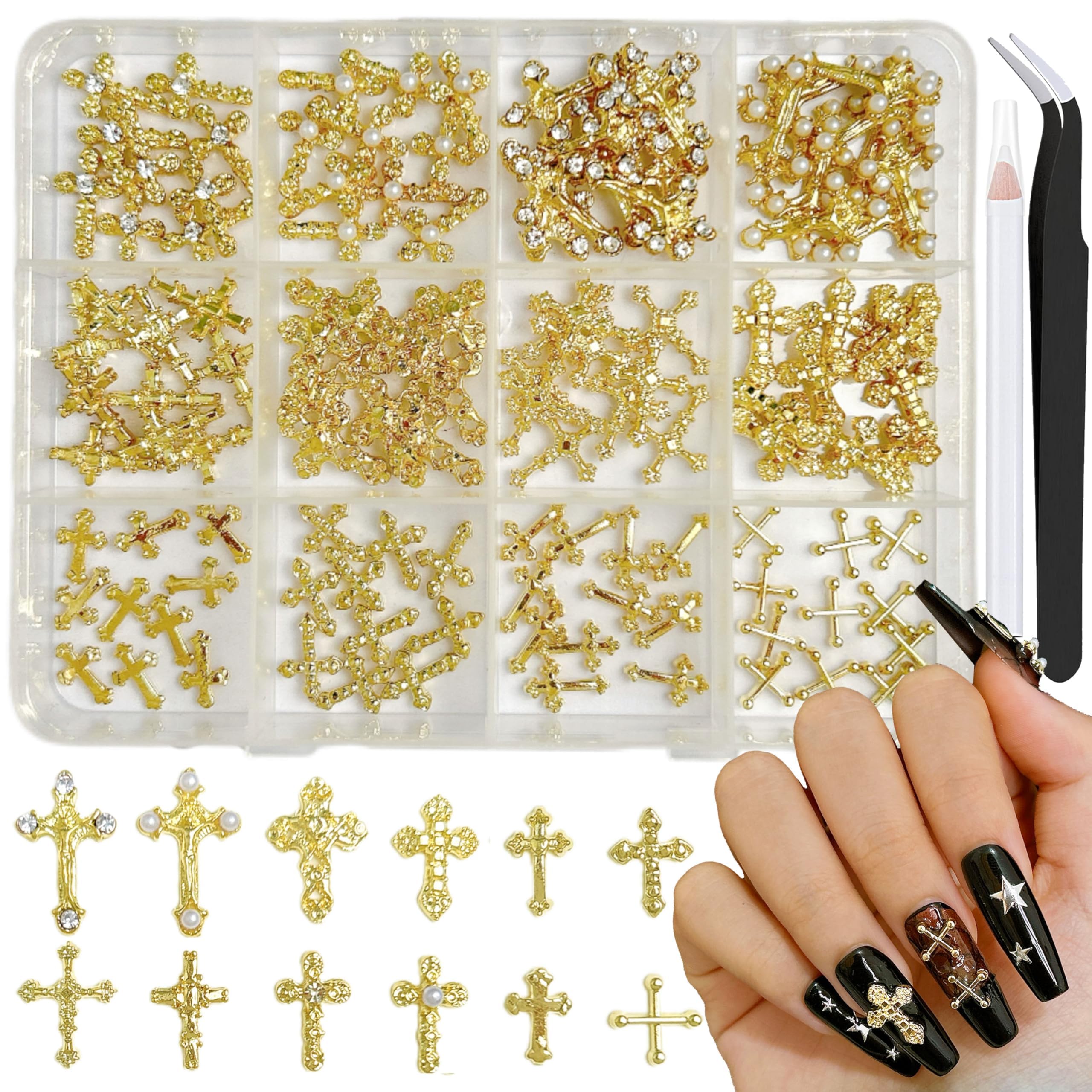 LERBOU front packaging showing gold charm variety and organized storage benefit