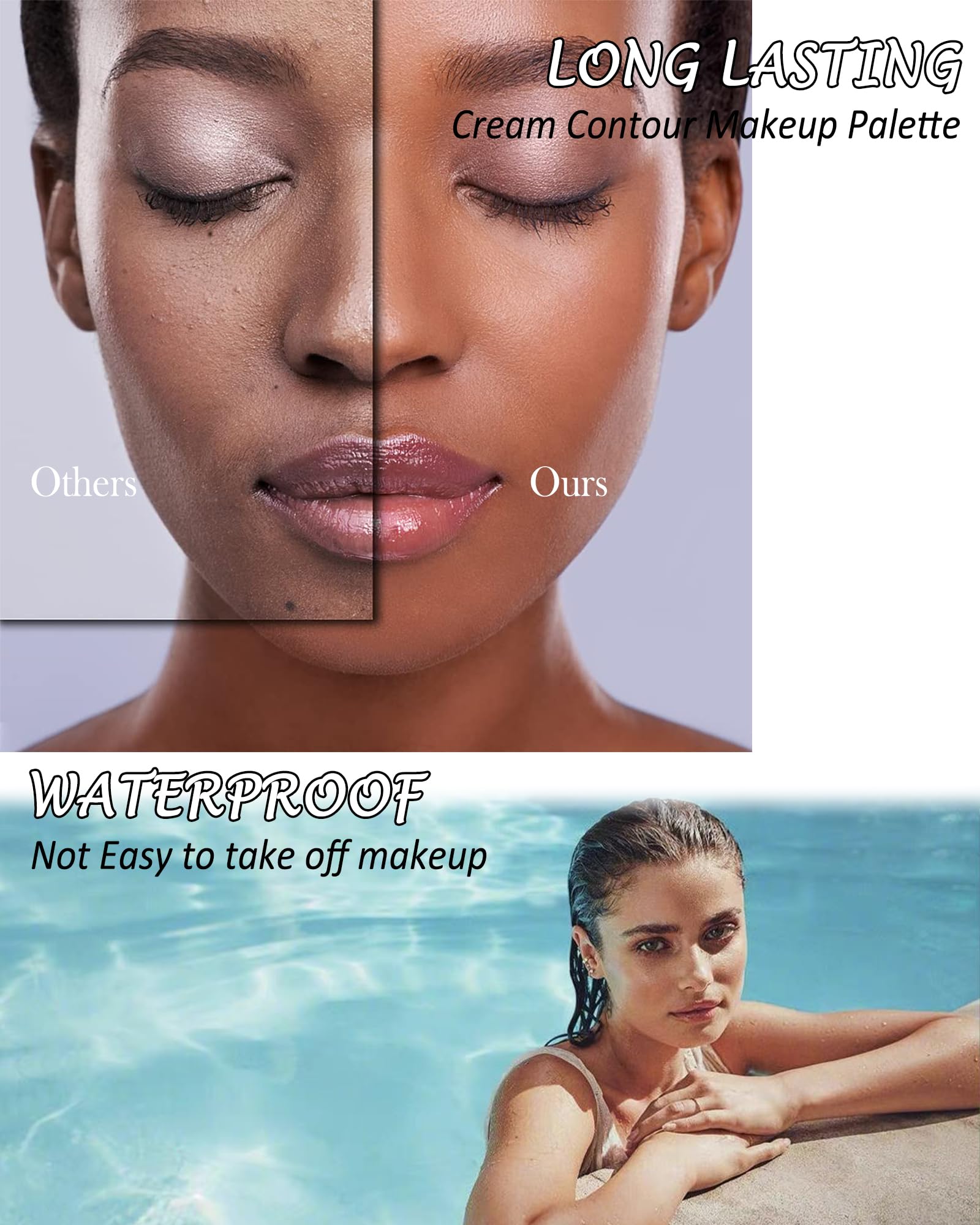 Lestpola blending with fingers demonstrating easy application benefit