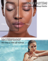 Lestpola blending with fingers demonstrating easy application benefit