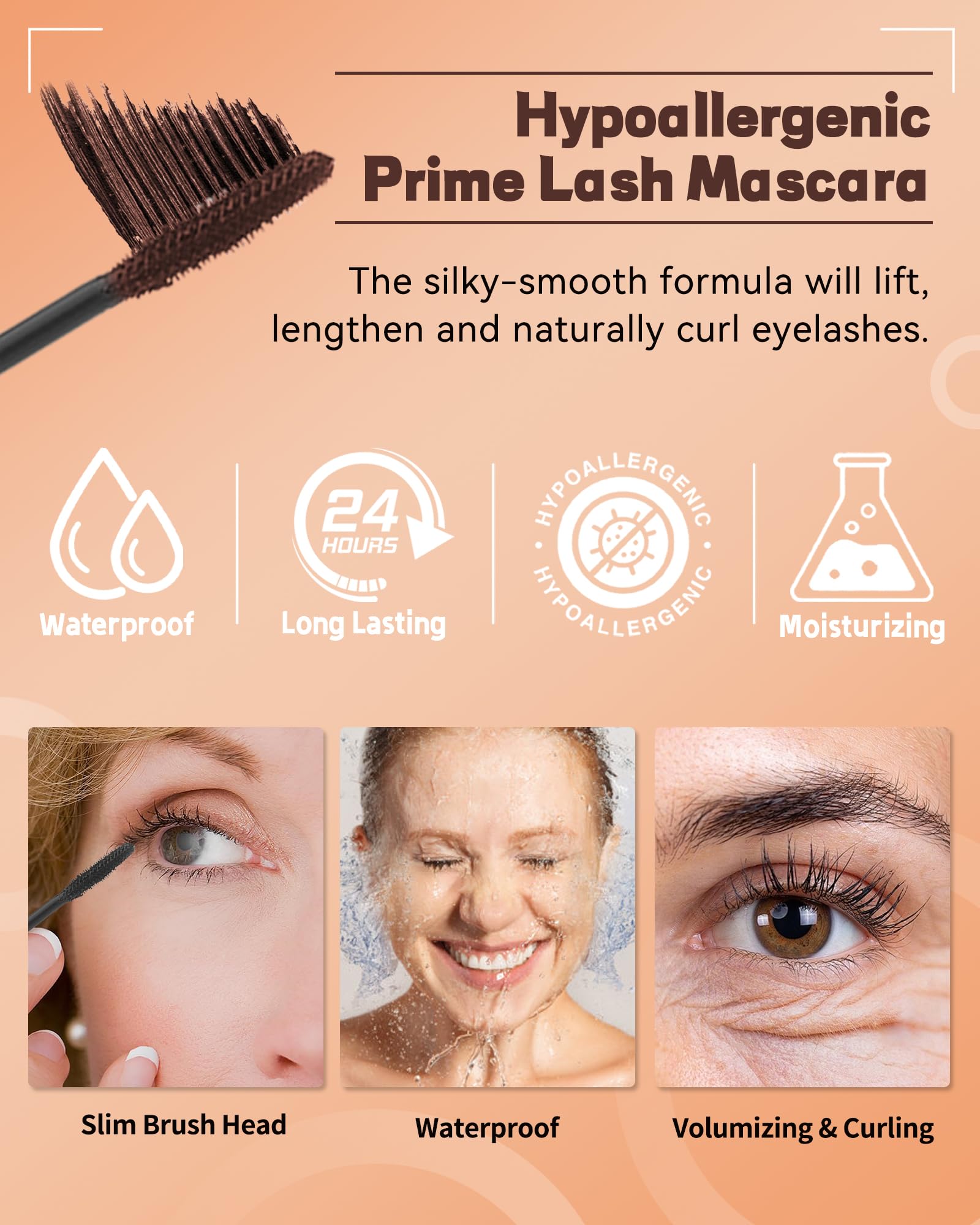 Lestpola application on upper lashes illustrating lash separation and natural lift for mature eyes