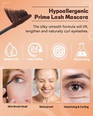 Lestpola application on upper lashes illustrating lash separation and natural lift for mature eyes