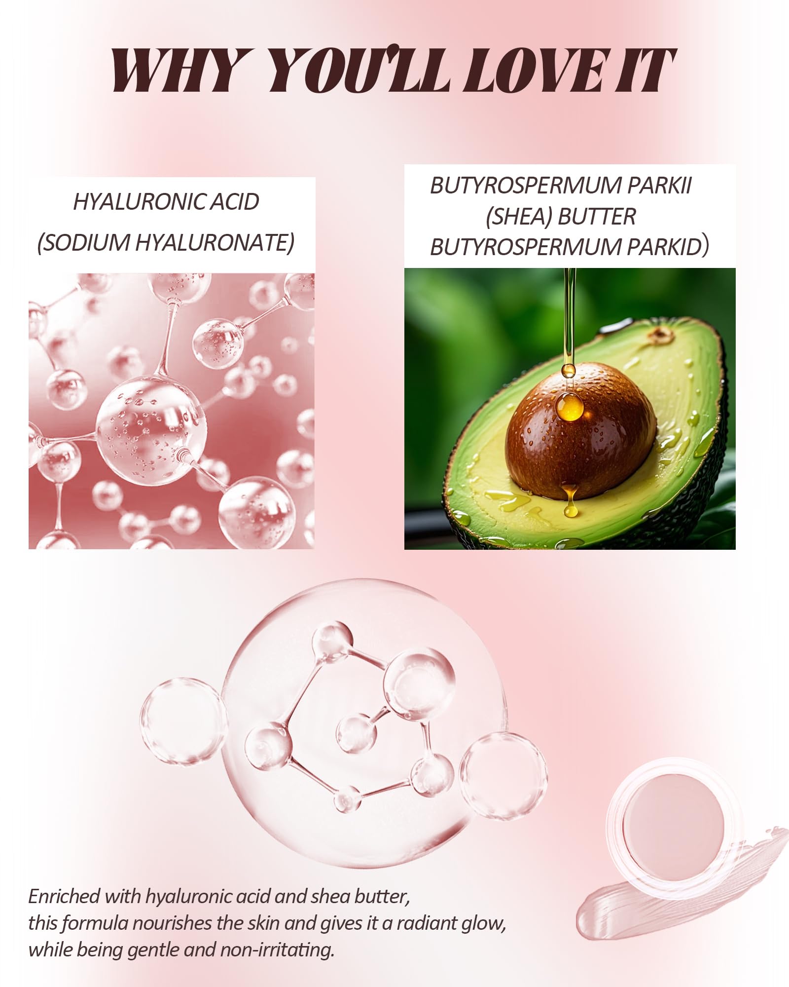 Lestpola before and after image displaying corrected dark circles