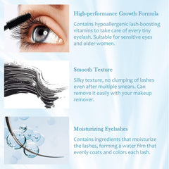 Lestpola before and after lashes comparison showing fuller length after application benefit