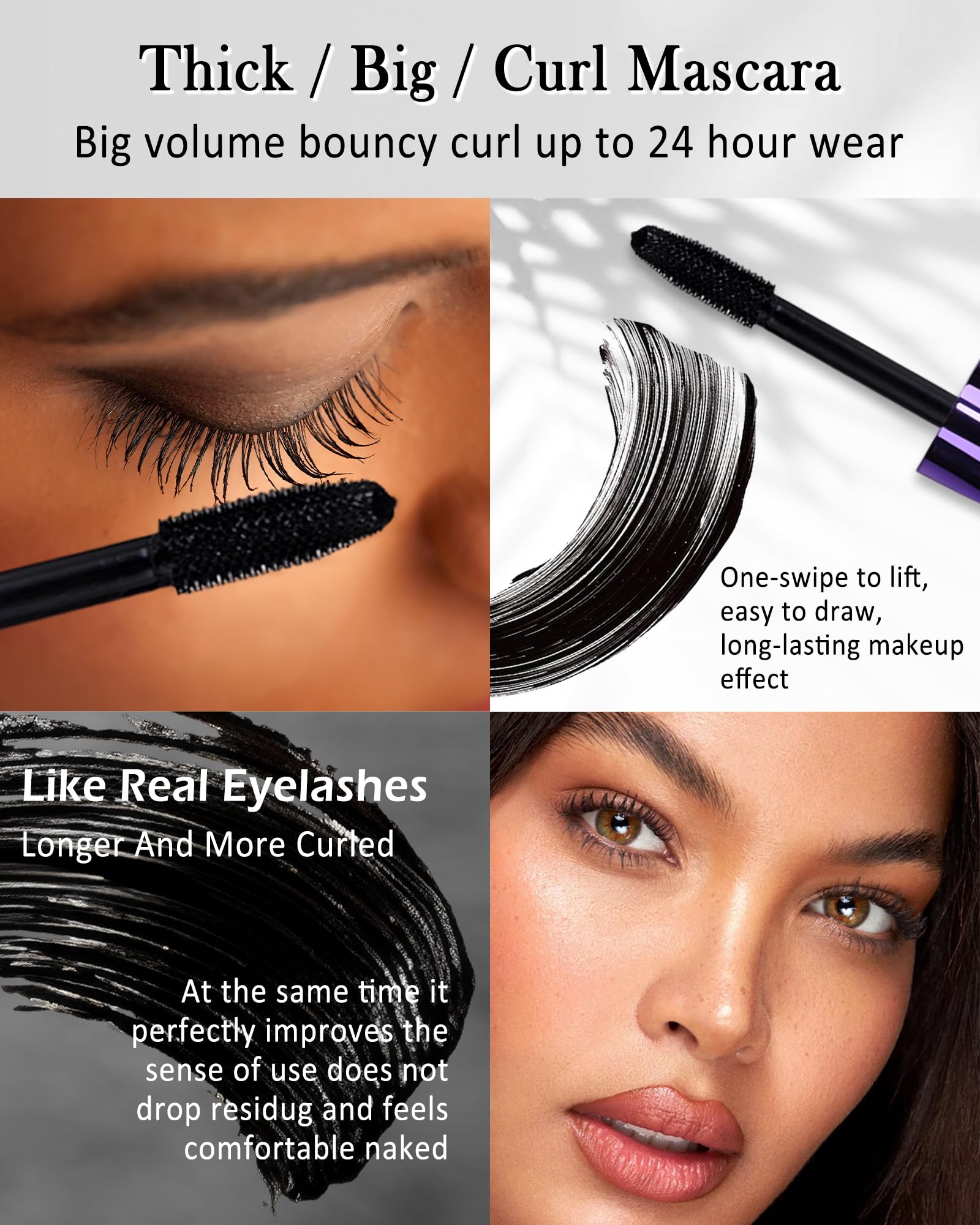 Lestpola eyeliner tip closeup for precise, intense burgundy lines