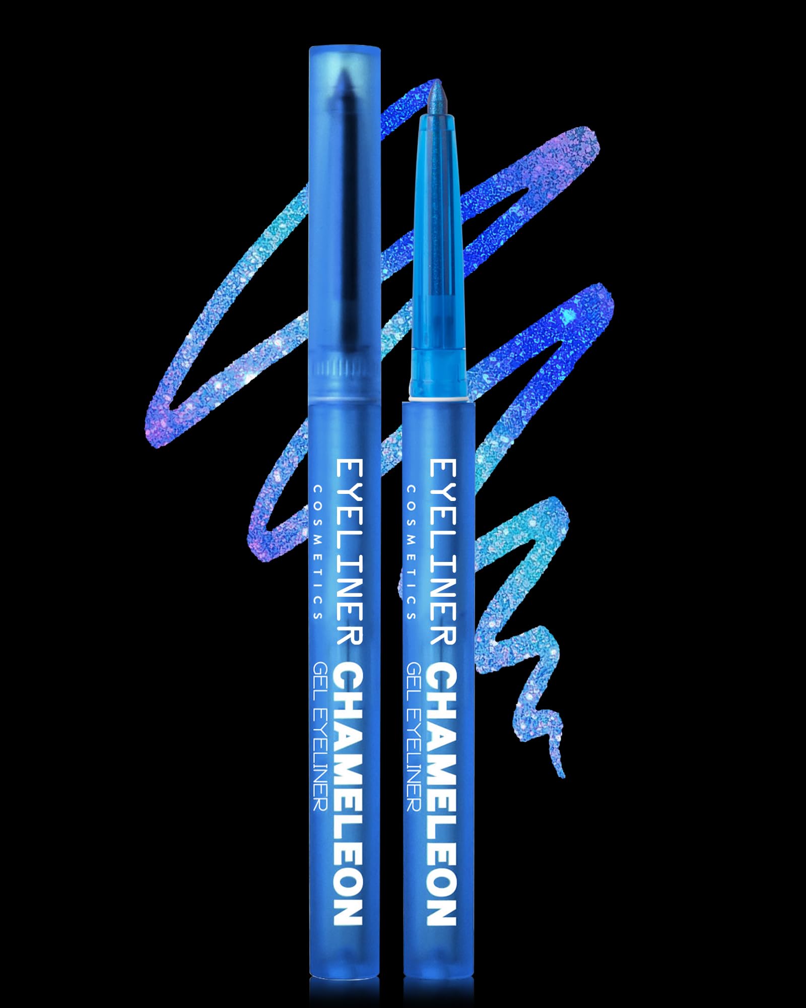 Lestpola front view multichrome pencil showing color shift and portability