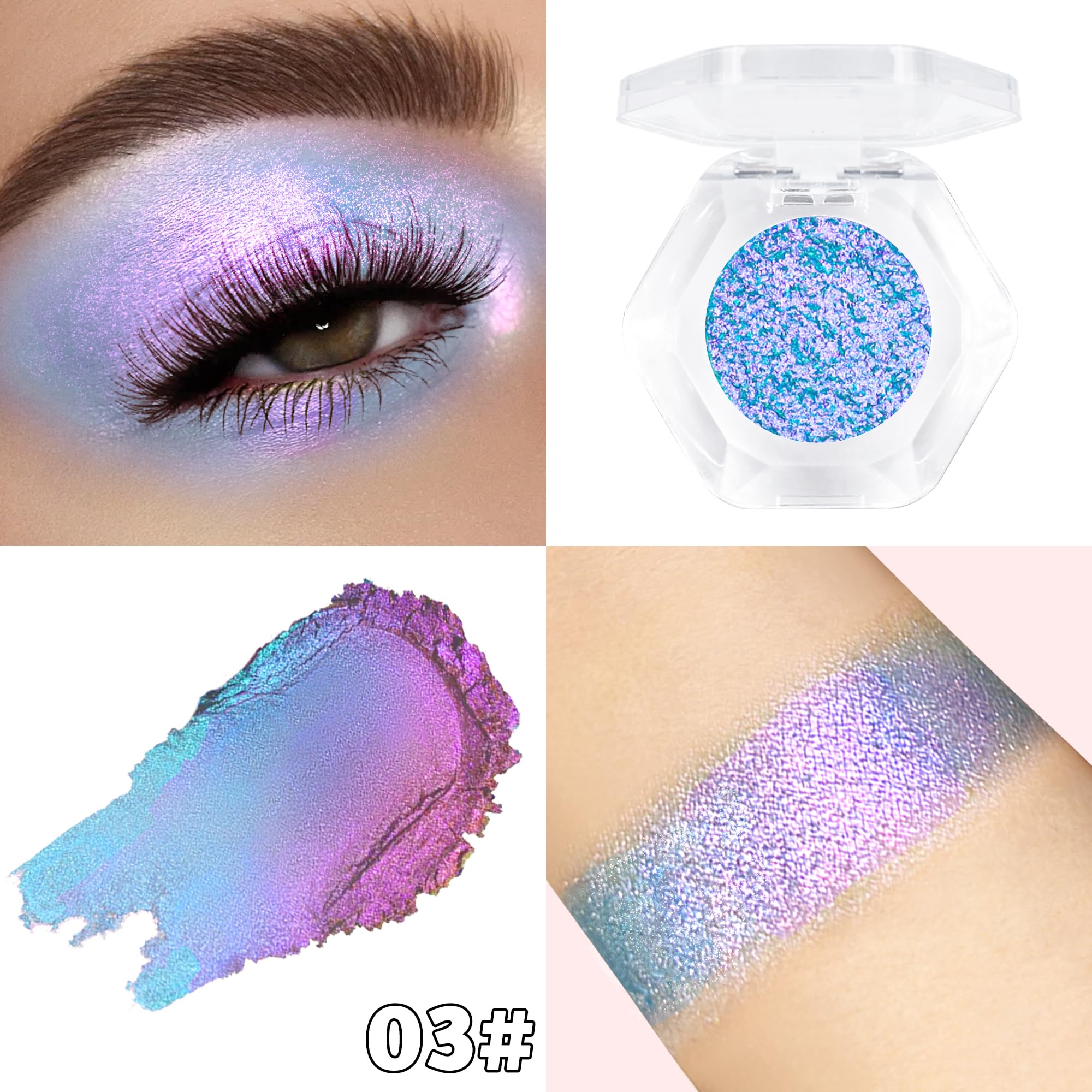 Lestpola texture swipe demonstrating silky finish and buildable shimmer