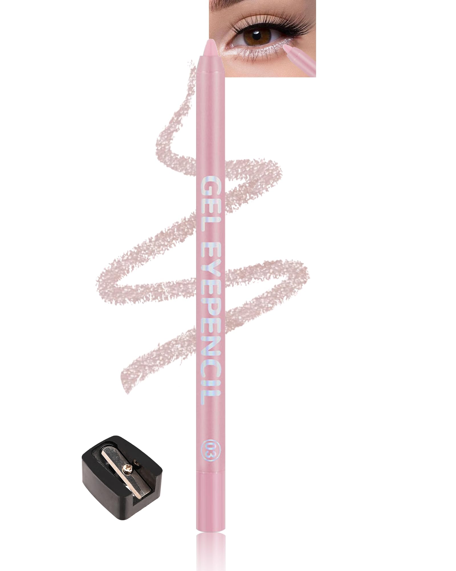 Lestpola light pink shimmer front packaging showing color and label benefit of brightening