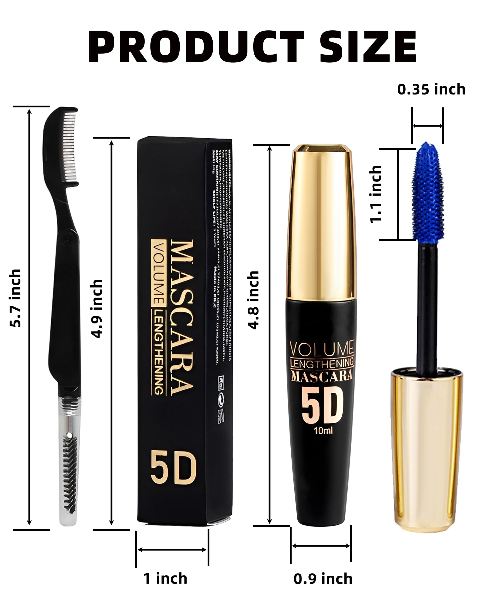 Lestpola mascara in evening makeup setting for long-lasting glamour