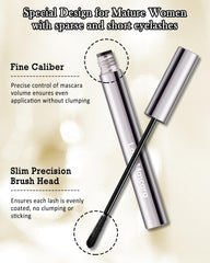 Lestpola wand stroke texture showing smooth, clump-free formula benefit