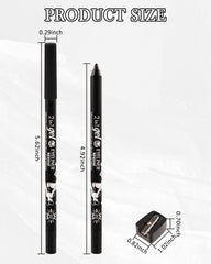 Lestpola pencil held in hand for size comparison showing compact portable design