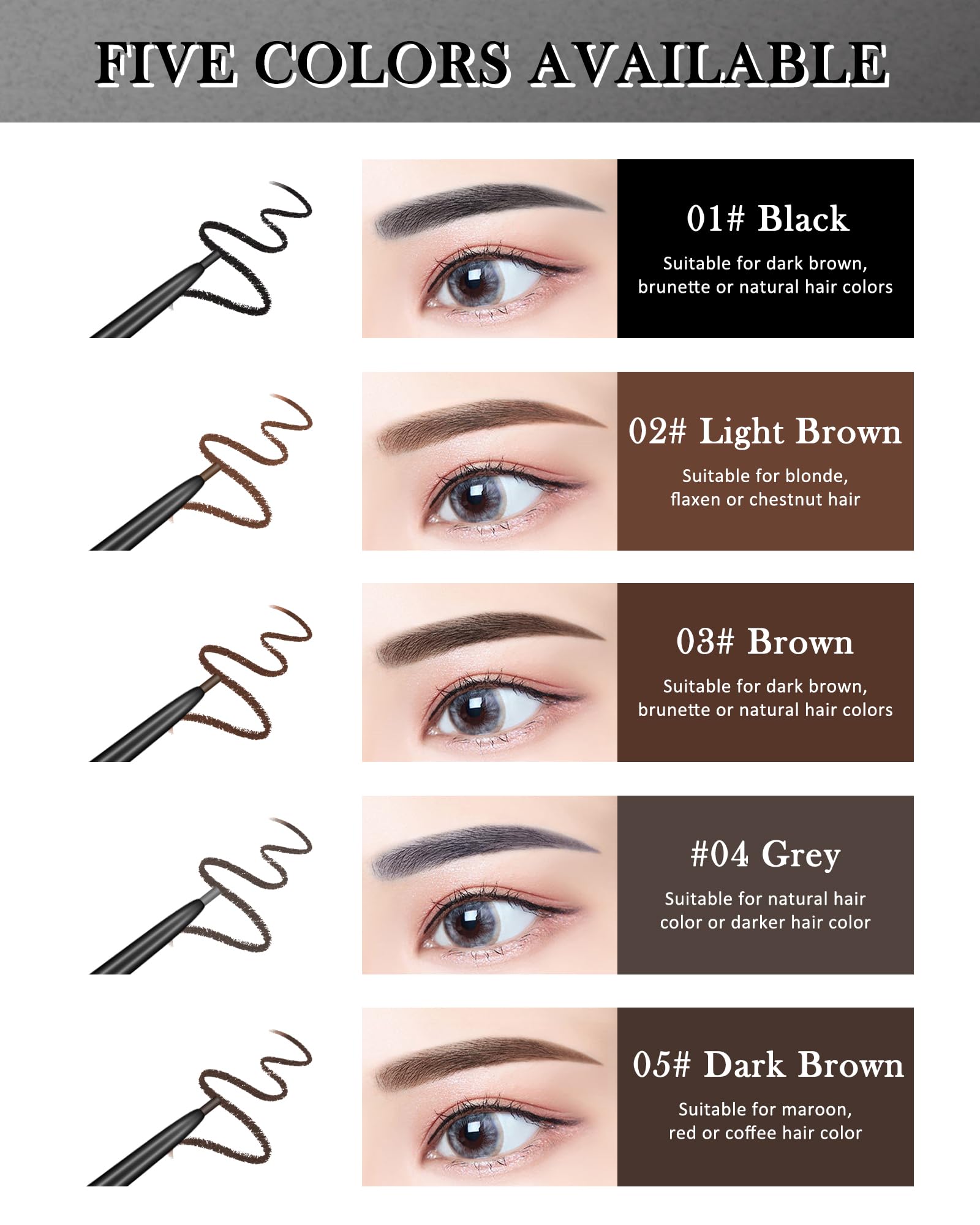 Lestpola dark brown shade swatch on arm showing true color and buildable pigmentation