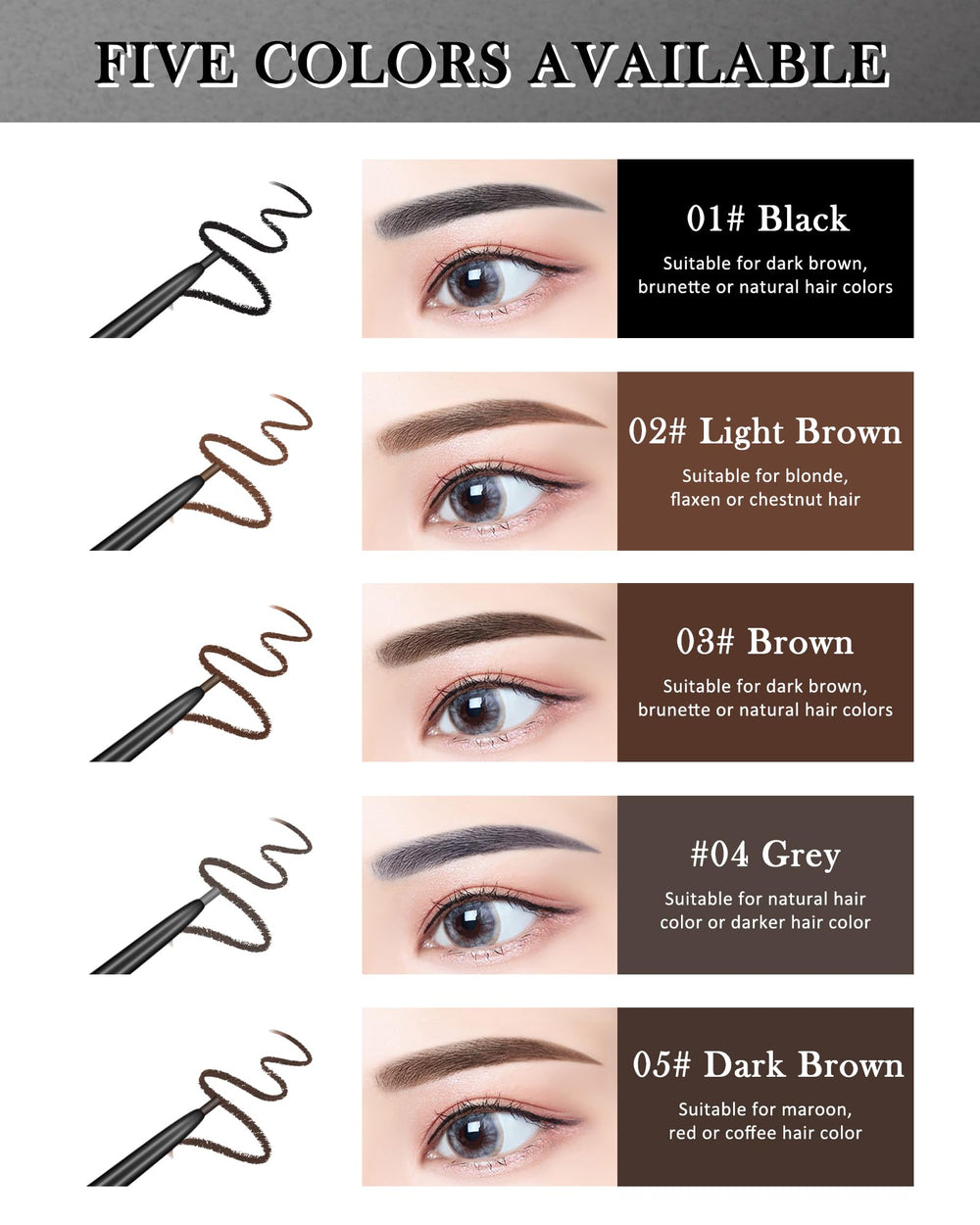 Lestpola dark brown shade swatch on arm showing true color and buildable pigmentation