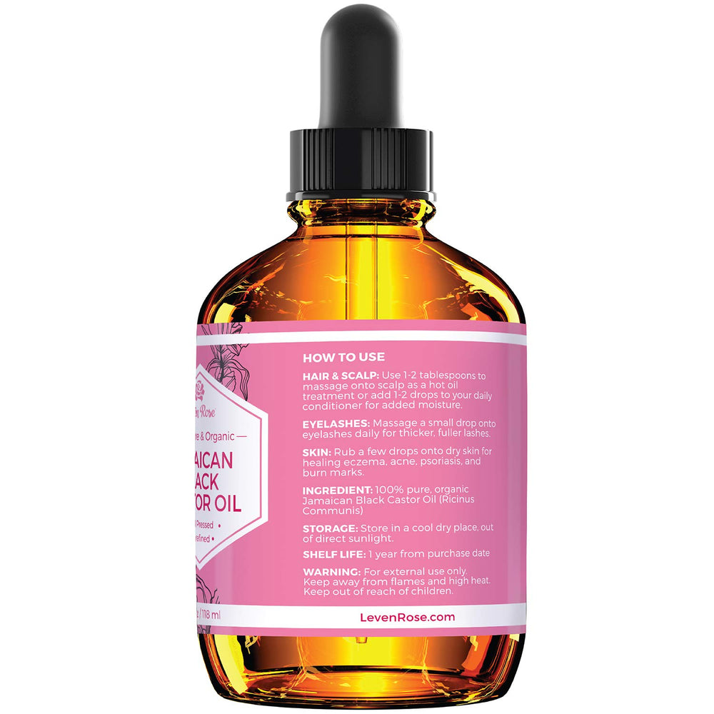Leven Rose applied to scalp with fingertip to soothe and nourish roots