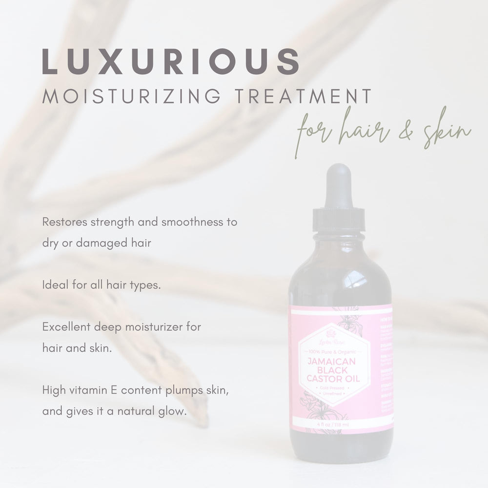 Leven Rose oil held in palm showing rich texture and moisturizing benefit