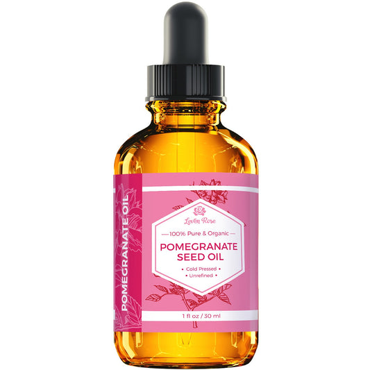 Leven Rose amber glass bottle with pipette protecting oil freshness and making precise application easy
