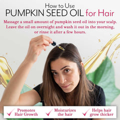 Leven Rose pumpkin seed oil pouring to show silky texture and absorbency benefit