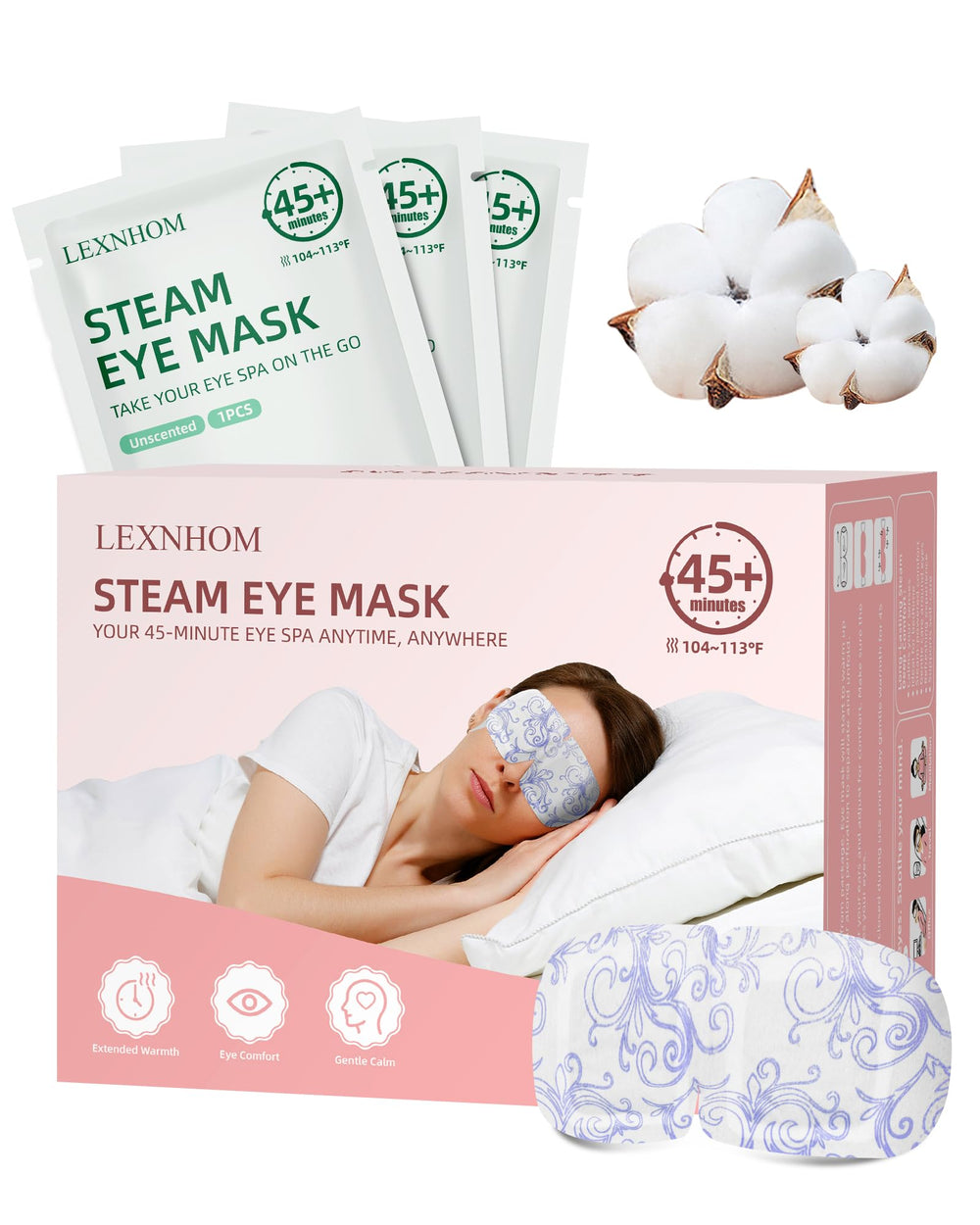LEXNHOM front packaging showing 24-pack and benefits