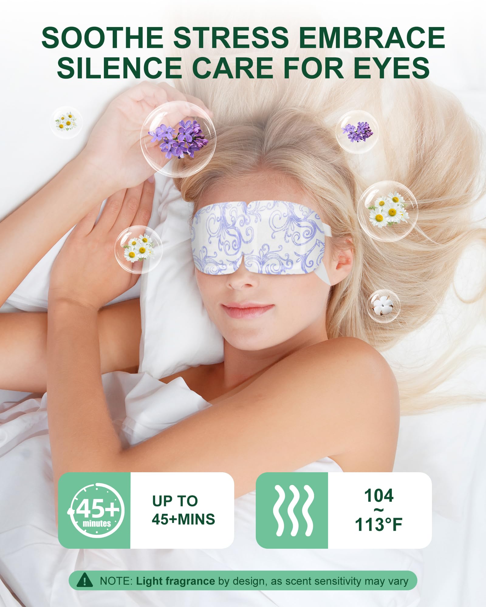 LEXNHOM mask worn on face demonstrating hands-free warmth