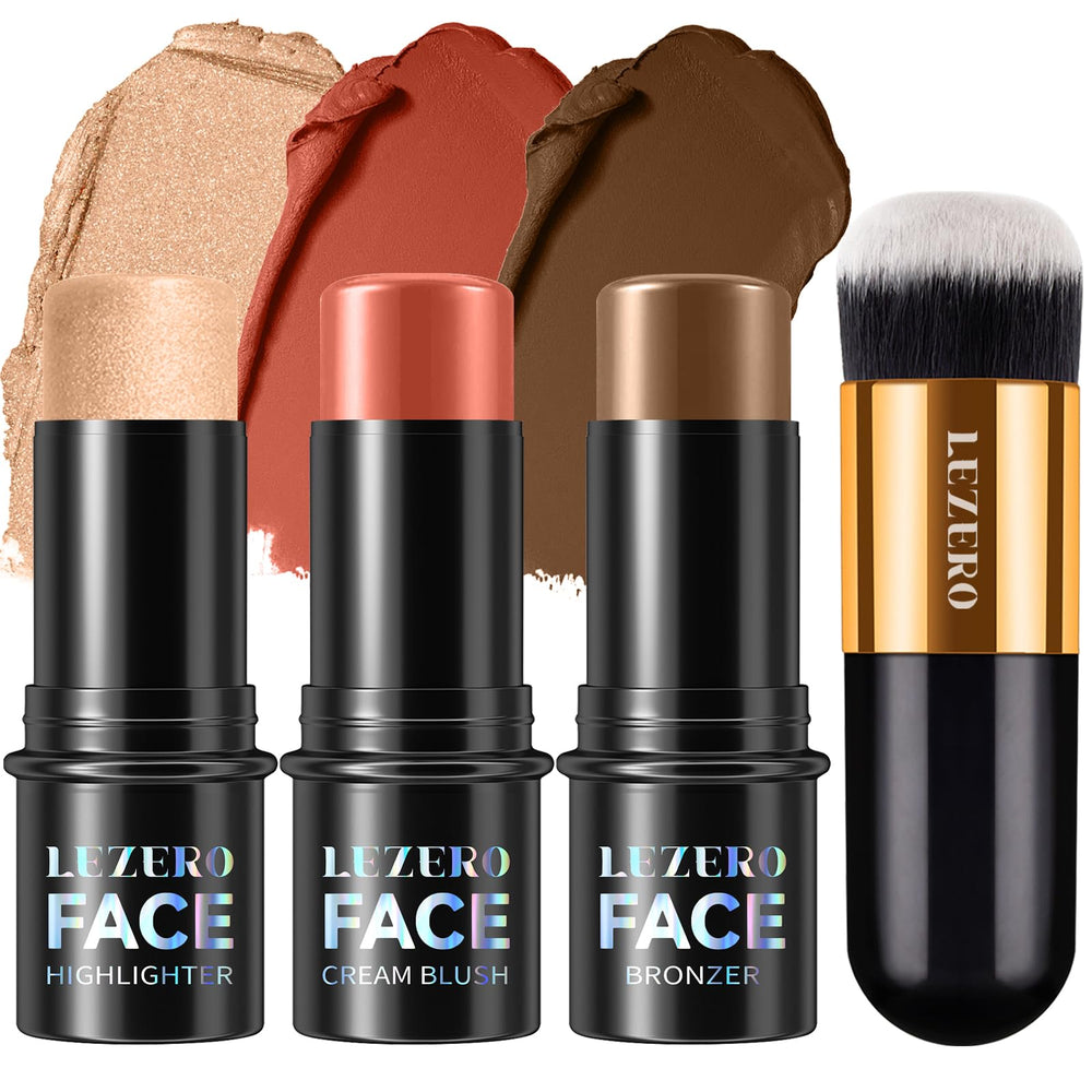 Lezero front packaging showing three sculpting sticks and product benefits