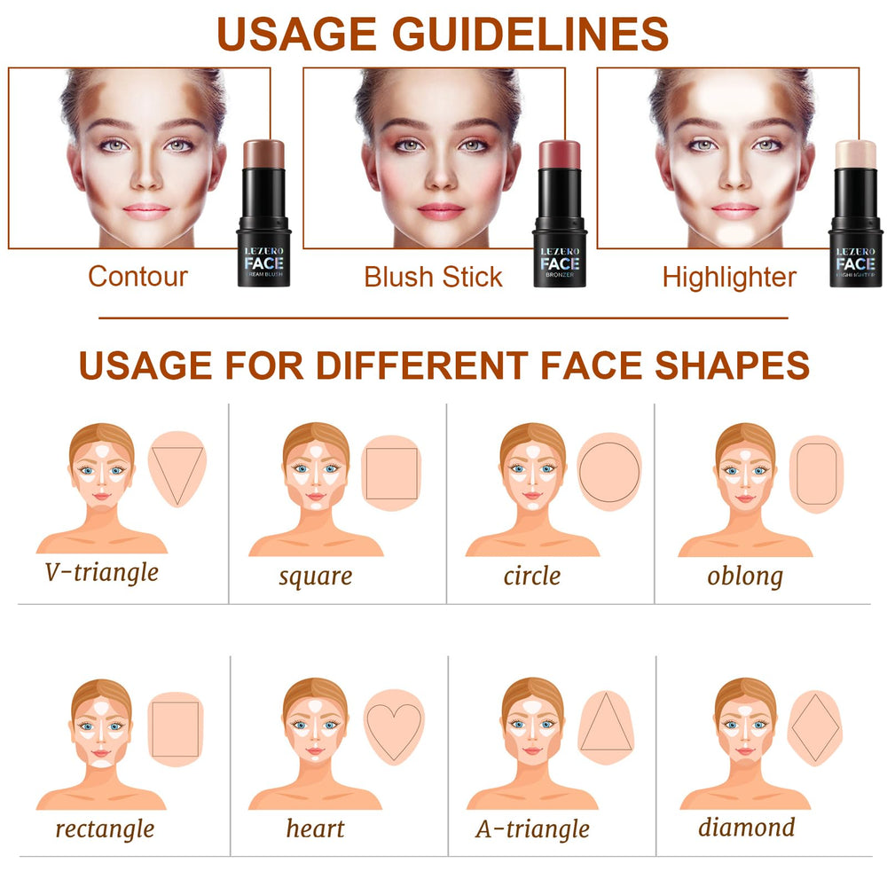 Lezero arm swatches of three shades showing adaptable pigments benefit
