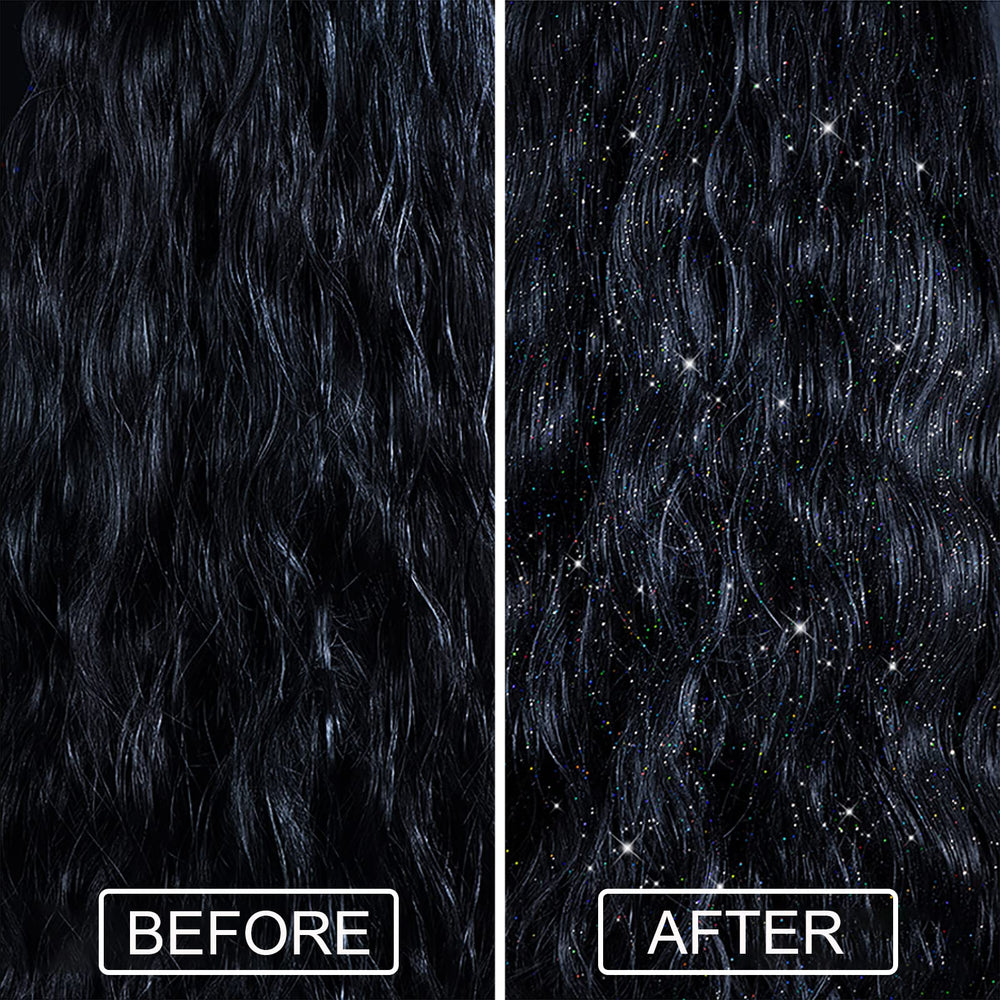 Lezero glitter on shoulder highlighting shimmer for shoulders and collarbone
