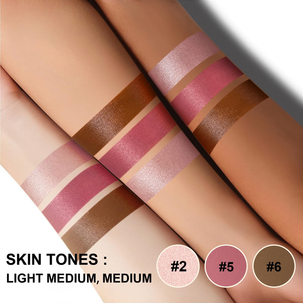 Lezero hand holding a contour stick to show size and easy on-the-go use