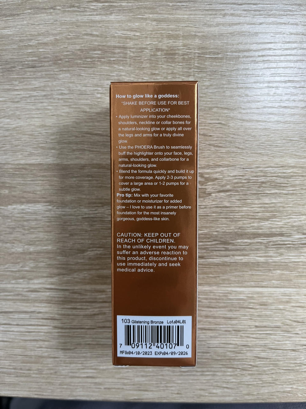 Lezero label detail focused on ingredients and scent note for informed purchase benefit
