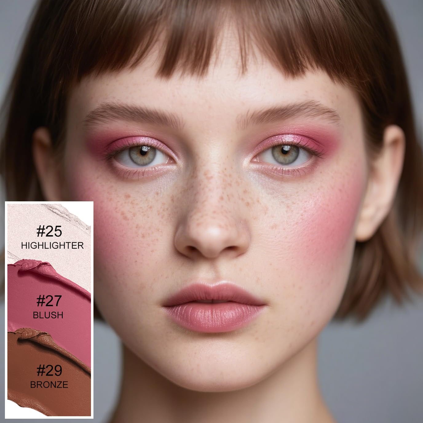 Lezero close-up creamy texture of stick tip demonstrating easy blendability and smooth glide