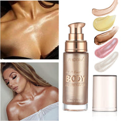 Lezero texture closeup liquid shimmer demonstrating smooth blendability and moisturizing sheen