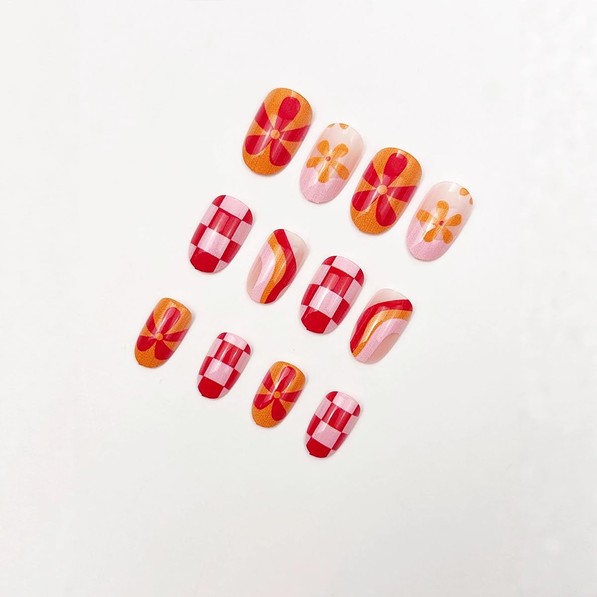 LFAAYYF size comparison layout displaying varied sizes for correct nail fit