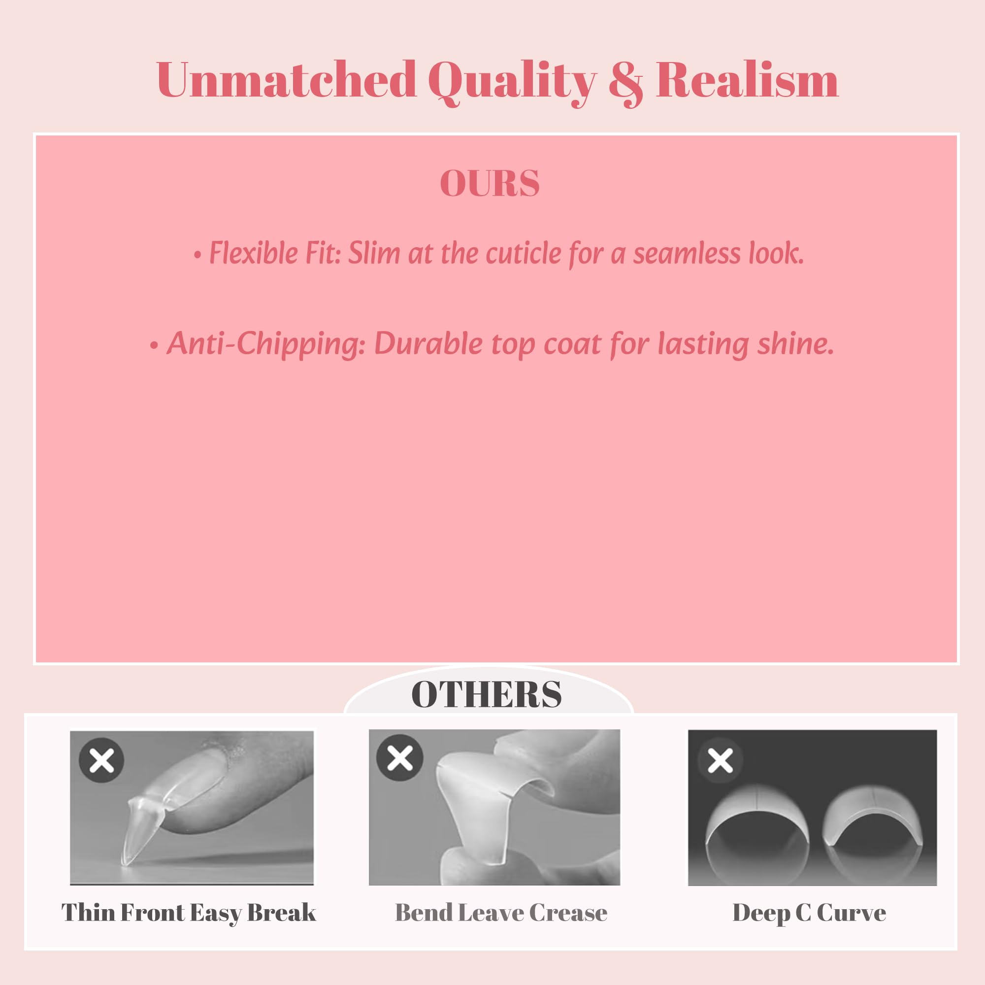 LFLSSTNM layout of 24 nails in 12 sizes showing sizing options for custom fit