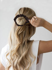 LFOUVRE scrunchies presented as a gift to show suitable presentable packaging